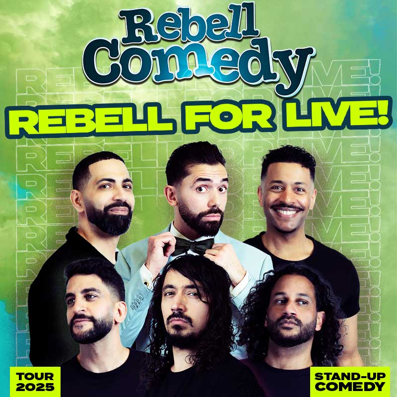 RebellComedy – REBELL FOR LIVE!